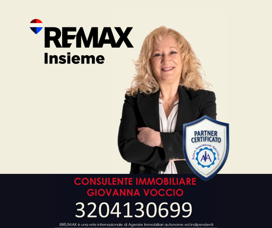 agente Giovanna Voccio - RE/MAX Insieme Broker Titolare